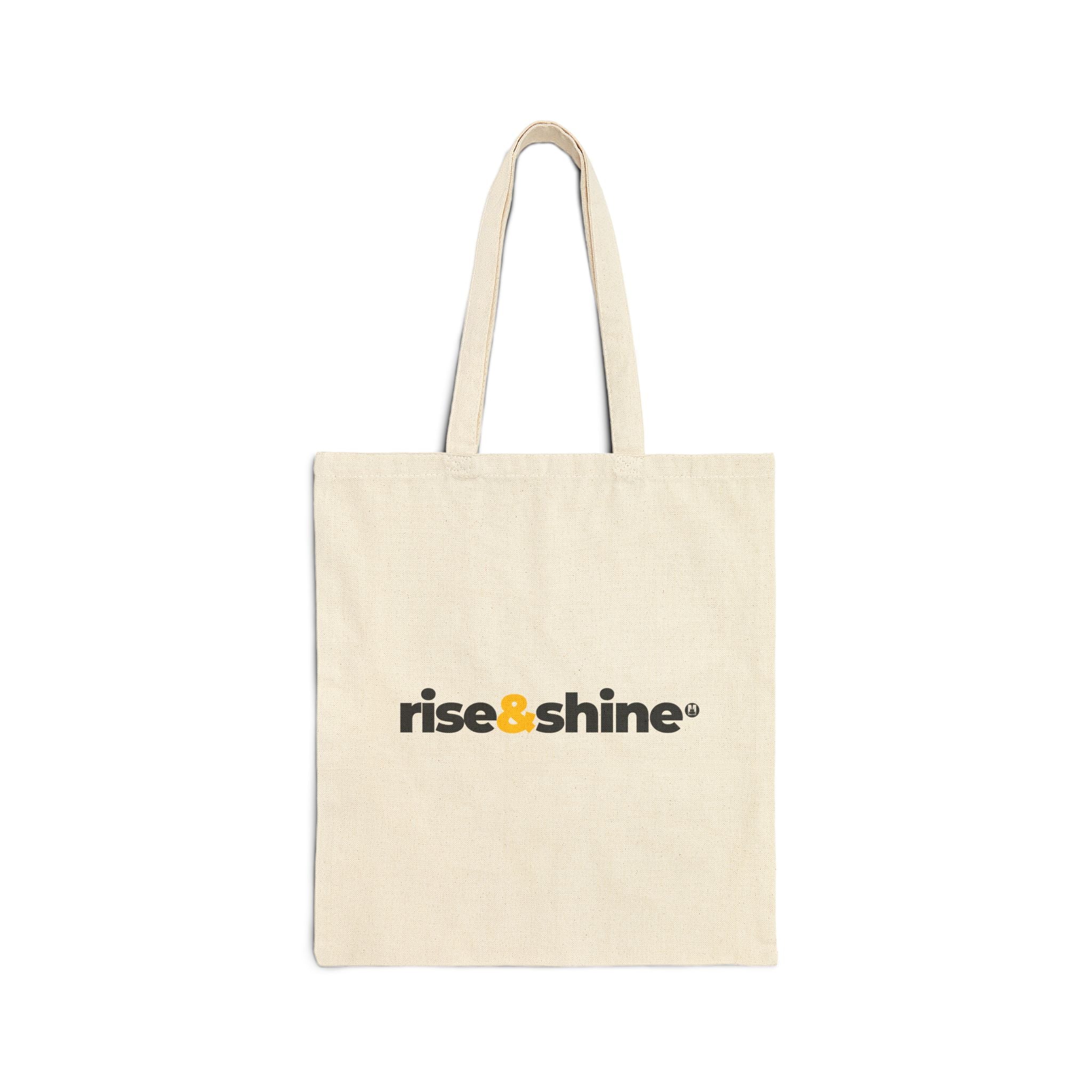 Rise & Shine | Cotton Canvas Tote Bag