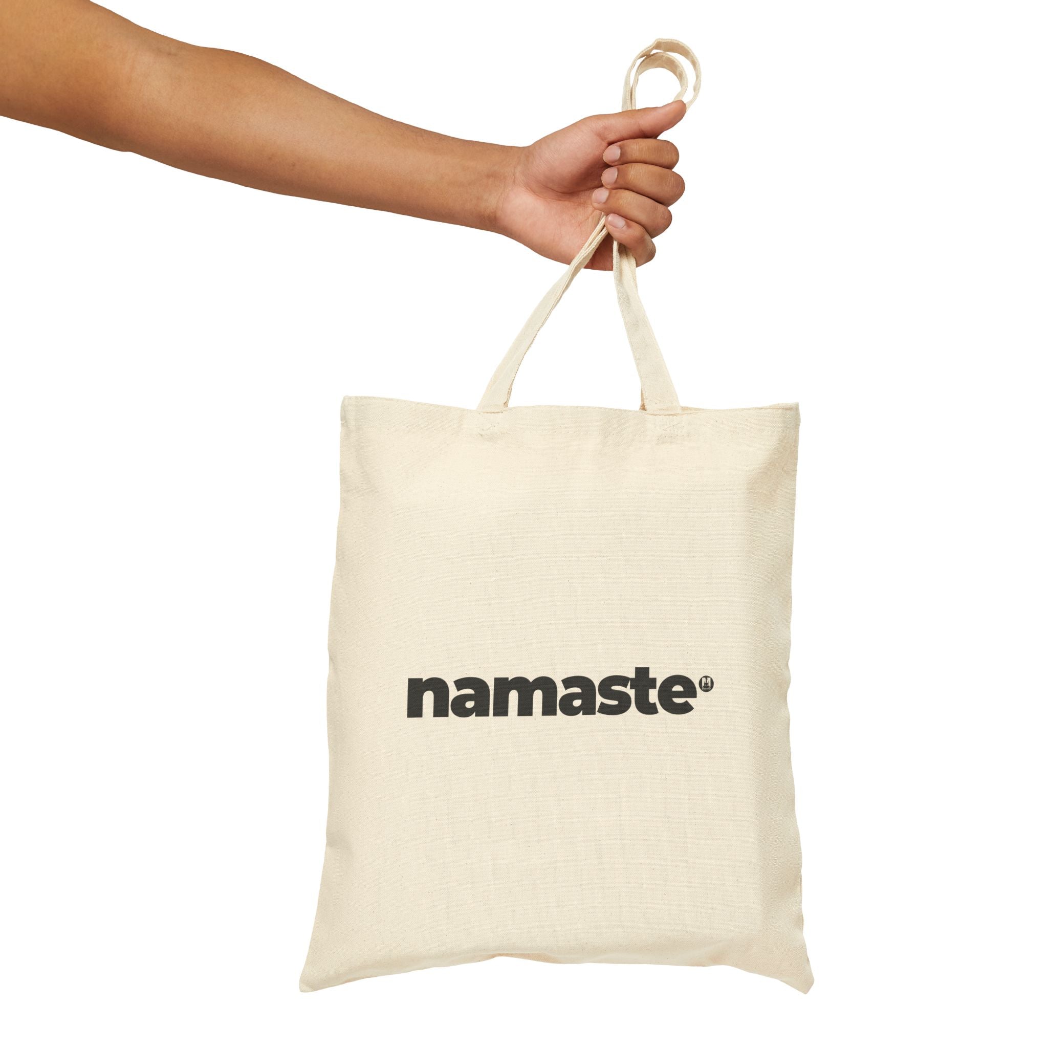 Namaste | Cotton Canvas Tote Bag