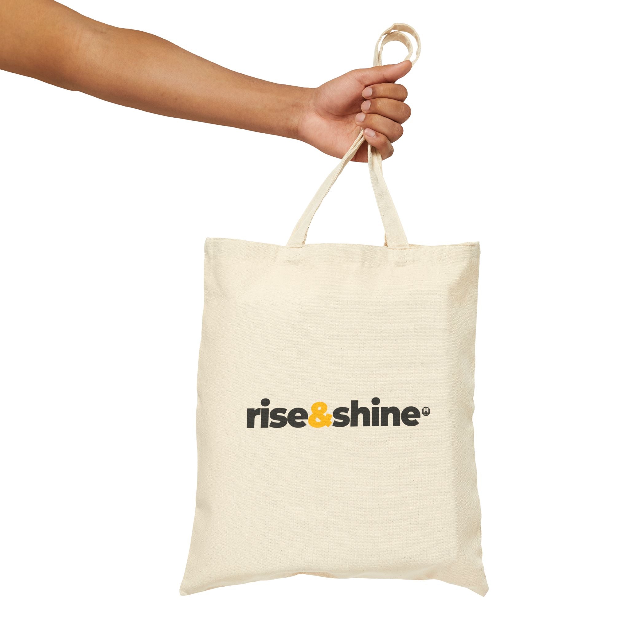 Rise & Shine | Cotton Canvas Tote Bag