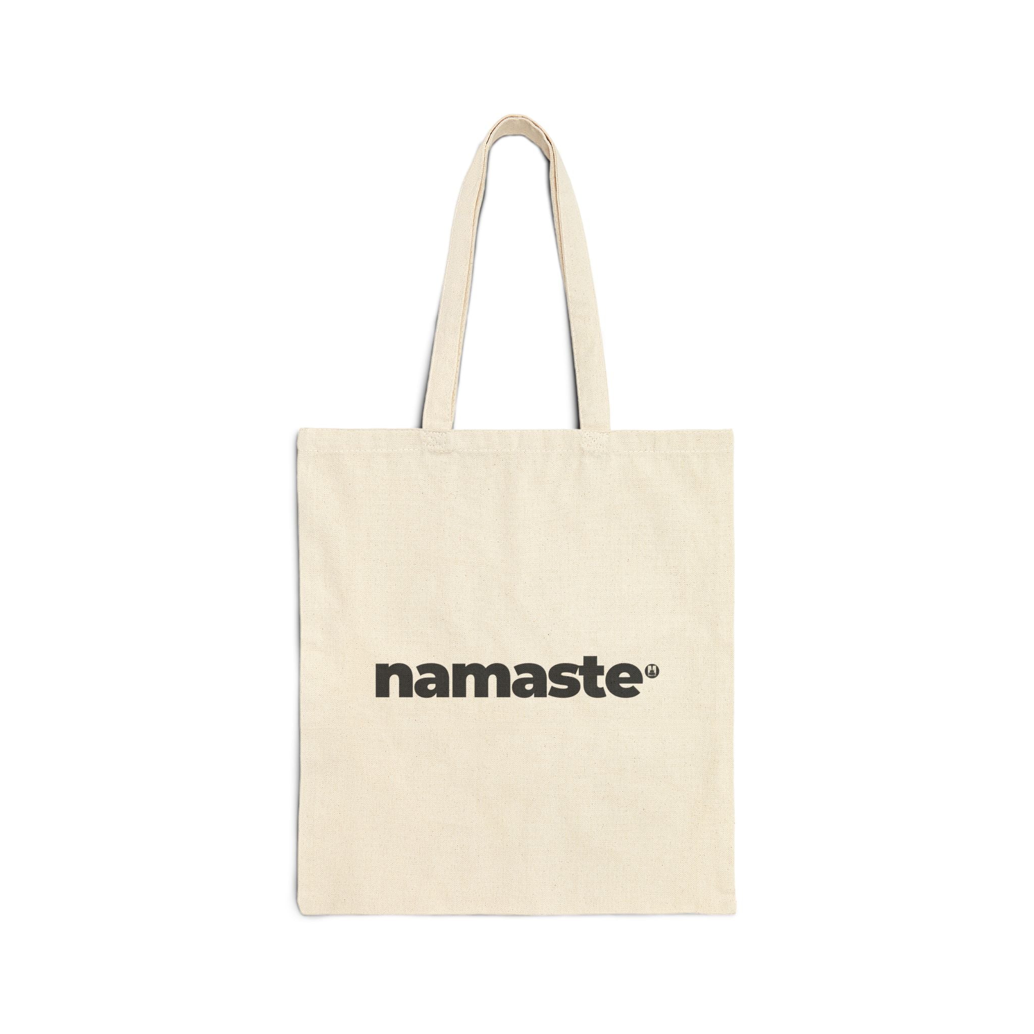 Namaste | Cotton Canvas Tote Bag